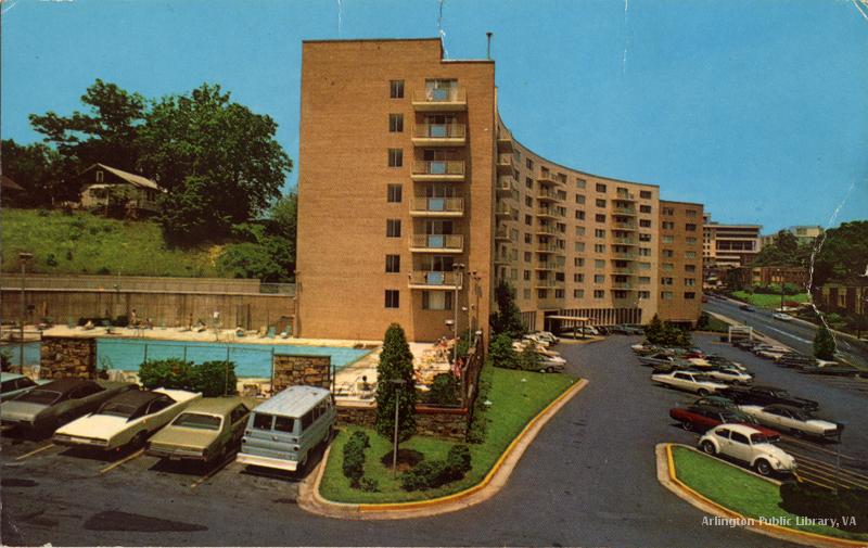 Park Arlington Apartments at Arlington Blvd.& N. Courthouse Rd 1960s.jpg
